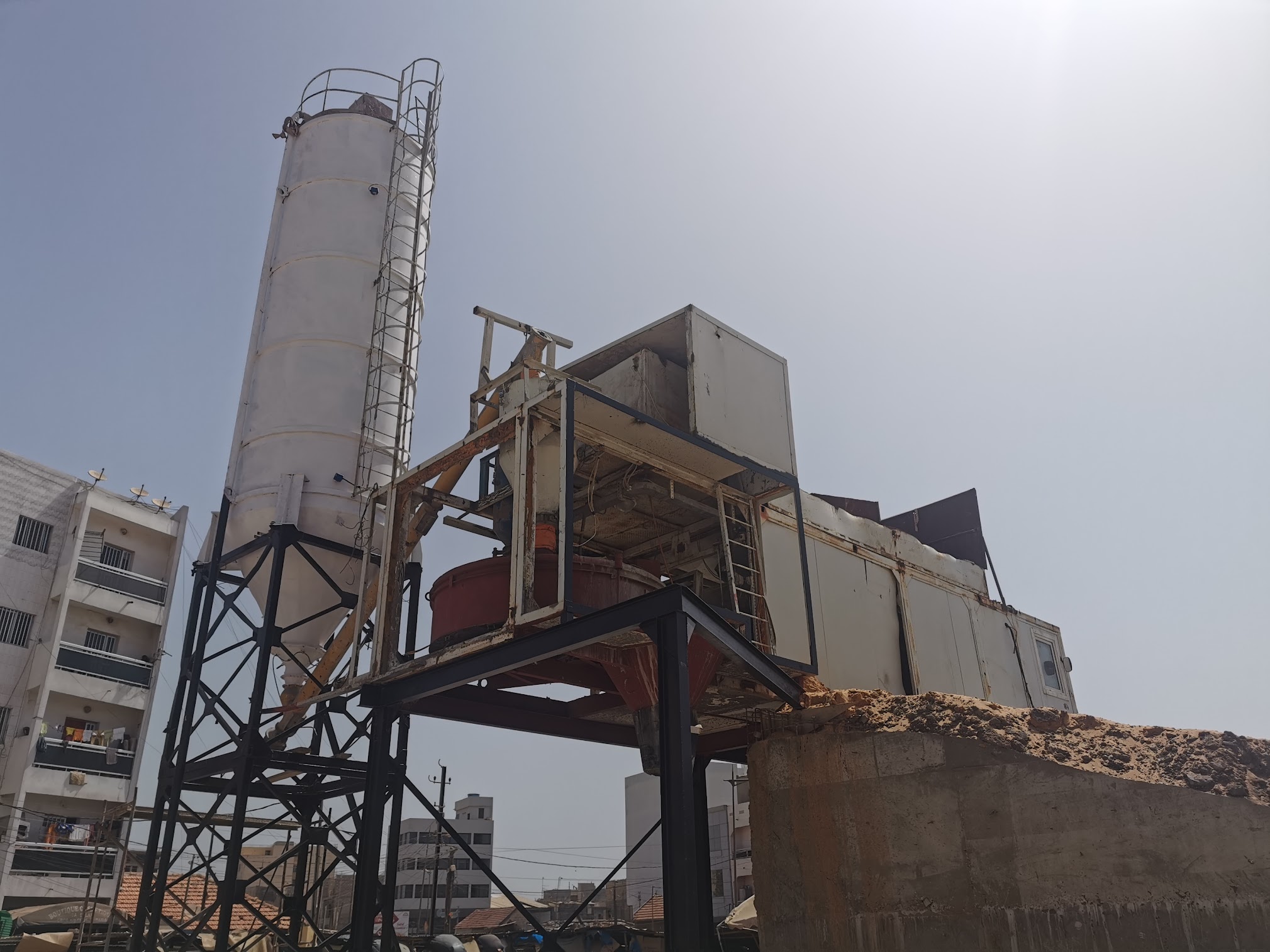Concrete plant Dakar Senegal