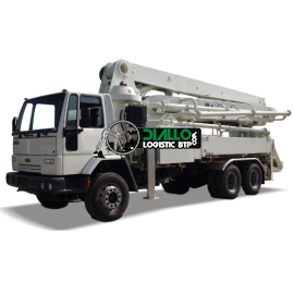 concrete pump truck